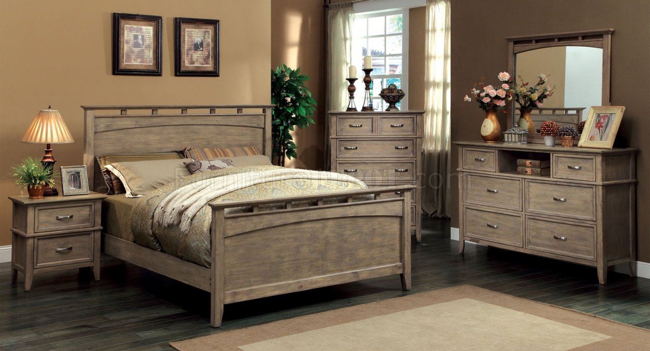 weathered oak bedroom furniture