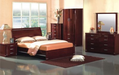 Environment Furniture Mahogany Semi Gloss Finish Modern