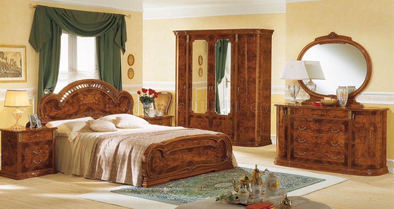 Classic Camel Finish Milady Bedroom By Camelgroup, Italy