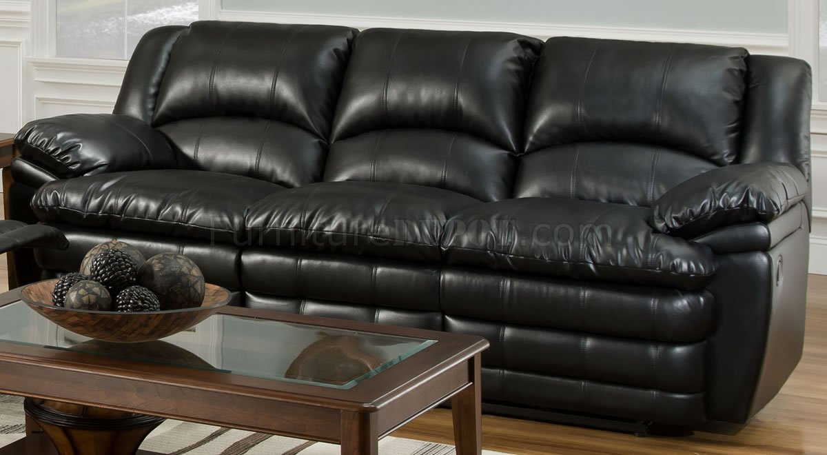 bentley leather reclining sofa