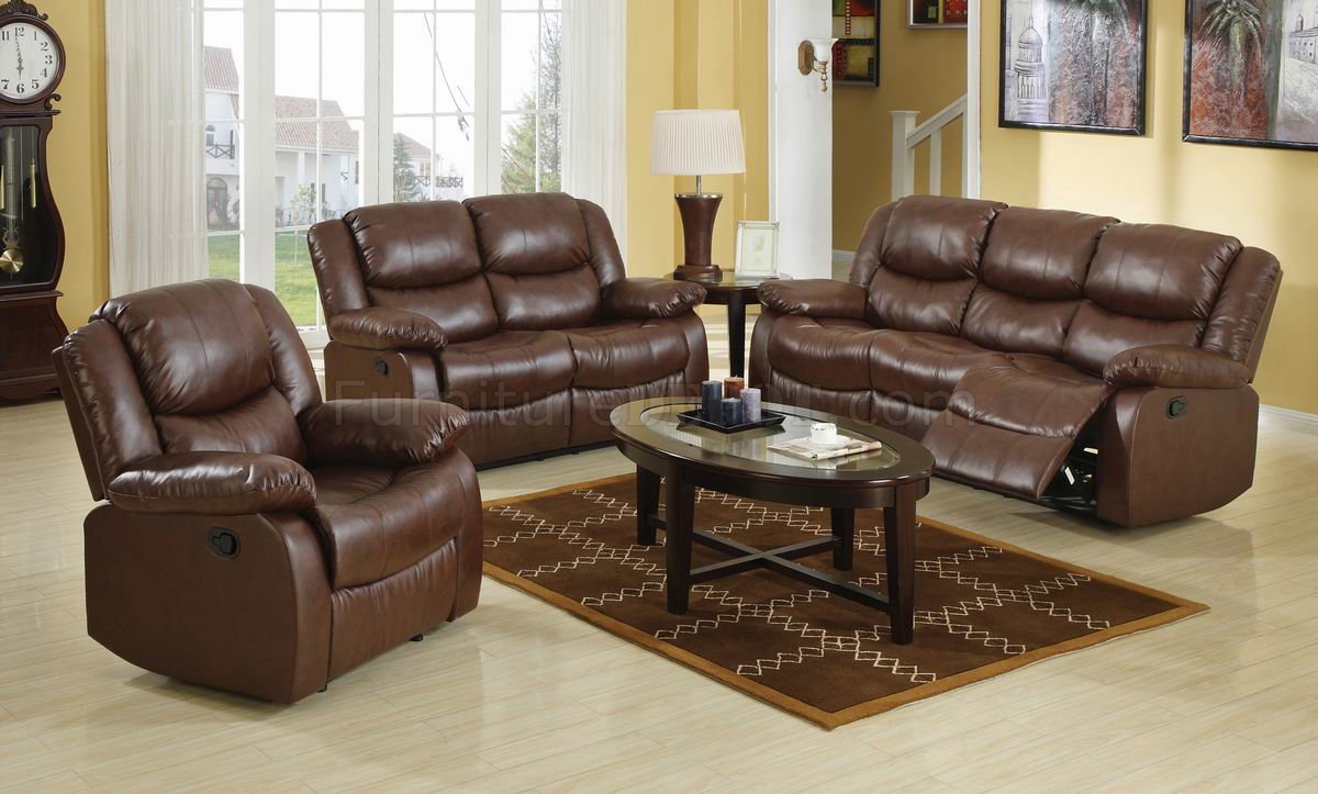 leather reclining sofa and loveseat set