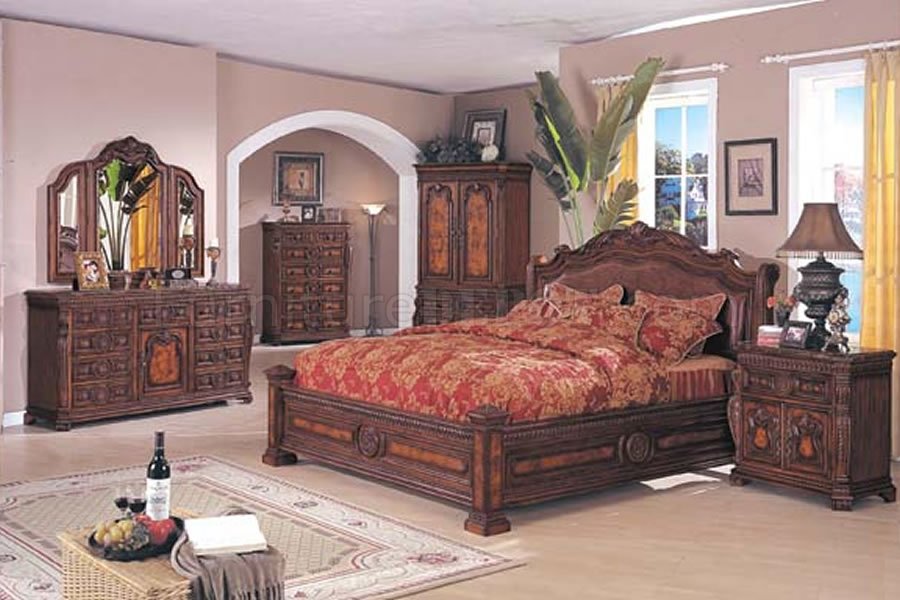 hard wood bedroom furniture