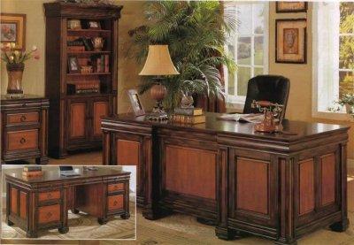 Furniture Depot on Executive Desk W Flip Down Keyboard Drawer   Modern Furniture Zone