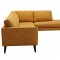 Drew Sectional Sofa 31278 in Gold Color Fabric by VIG