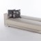 Kobe Santa Glory Cream Sofa Bed in PU by Istikbal w/Options