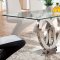 DT658 Dining Table w/Glass Top & Optional Items by Pantek