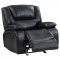 Camila Motion Sofa & Loveseat 610244 Black by Coaster w/Options