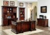 Roosevelt CM-DK6252D Rectangular Office Desk in Cherry w/Options