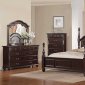 Townsford Bedroom 2124 by Homelegance in Dark Cherry /Options