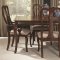 104131 Beamont Dining Table in Merlot by Coaster w/Options