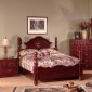 Cherry Finish Classic Bedroom w/Optional Items