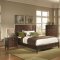 202451 Addley Bedroom by Coaster in Dark Cherry w/Options