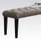 20900 Faye Upholstered Bed in Chocolate Fabric by Acme