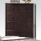 San Marino 4Pc Kids Bedroom Set 04985 in Dark Walnut w/Options