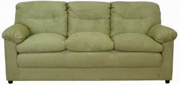 Willow Fabric Contemporary Sofa & Loveseat Set w/Options [PMS-6300-Willow]