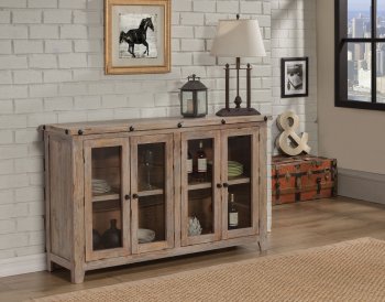 Accent Cabinet 950663 in Natural Rustic by Coaster w/Options [CRCA-950663]