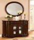 CM3319SV Bellagio Dining Server in Brown Cherry