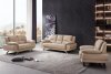 117 Sofa in Beige Leather by Beverly Hills w/Options