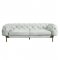 Ragle Sofa LV01021 in Vintage White Top Grain Leather by Acme