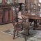 Brown Finish Classic 7Pc Dining Set w/Optional Buffet