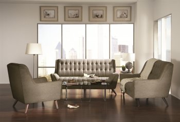 Natalia Sofa in Dove Grey Fabric 503771 by Coaster w/Options [CRS-503771 Natalia]