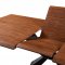 1712 Dining Table Walnut & Black by ESF w/Optional 1711 Chairs