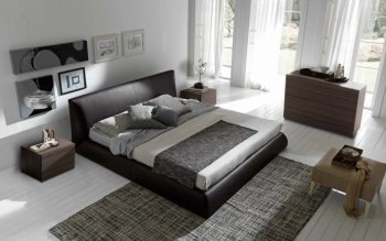 Coco Brown Bedroom by Rossetto w/Optional Casegoods [Rossetto-Coco Brown]