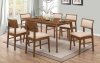 Garcetti Dining Set 5Pc 107251 in Walnut by Coaster w/Options