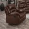 9172 Reclining Sofa in Brown Bonded Leather w/Options