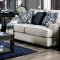 Germaine Sofa SM1282 in Ivory Chenille Fabric w/Options