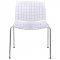 Ashville Set of 4 Dining Chairs AS20CL in Clear by LeisureMod