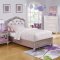 Caroline 400890 Kids Bedroom 4Pc Set in Metallic Lilac w/Options