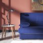 Regata Tetris Blue Sofa Bed in Fabric by Sunset