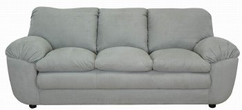 Light Grey Fabric Contemporary Sofa & Loveseat Set w/Options [PMS-5300-Lightning]