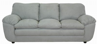 Light Grey Fabric Contemporary Sofa & Loveseat Set w/Options