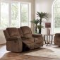 U3118C Motion Sofa & Loveseat Coffee Chenille Fabric by Global