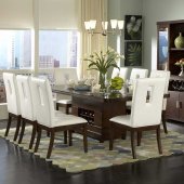 1410-92 Elmhurst Dining Table in Cherry by Homelegance w/Options