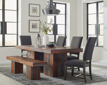 Townsend Dining Table 109711 by Coaster w/Options [CRDS-109711-109142 Townsend]