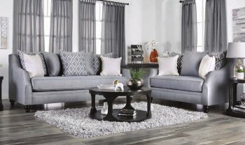 Nefyn Sofa SM2670 in Gray Fabric w/Options [FAS-SM2670 Nefyn]