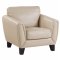 Spivey Sofa 9460BE in Beige Leather by Homelegance w/Options