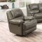 Marshall Avenue Power Motion Sofa Set in Gray Leather