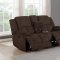 Waterbury Motion Sofa 602571 in Brown by Coaster w/Options