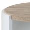 Zoma Coffee Table 3Pc Set LV02414 in White & Oak by Acme