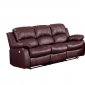 Cranley Power Motion Sofa 9700BRW in Brown by Homelegance