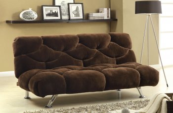 CM2910 Bendi Sofa Bed in Dark Brown Fabric [FASB-CM2910 Bendi]