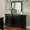 CM7825BK Louis Philippe II Bedroom in Black w/Options