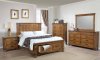 Brenner 205260 Bedroom in Rustic Honey by Coaster w/Options