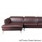 Orchard Sectional Sofa Brown Leather by Beverly Hills