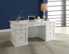 Daiki 92255 Office Desk in White by Acme