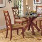 5316 Star Hill Dining Table by Homelegance in Cherry w/Options